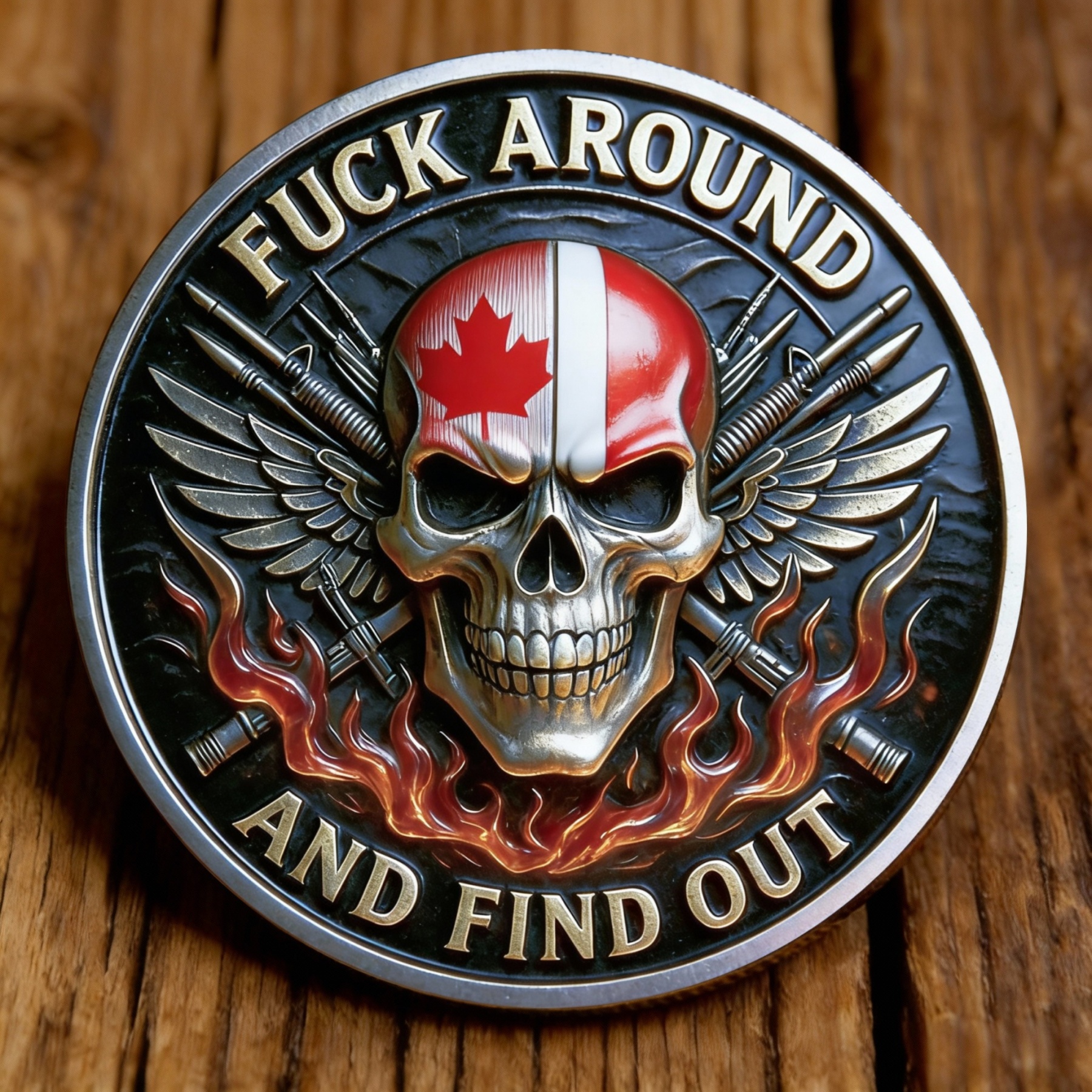 🏆Flash Sale 60% OFF - ✨“F.A.F.O.” Challenge Coin – STAY READY, ALWAYS 🔥