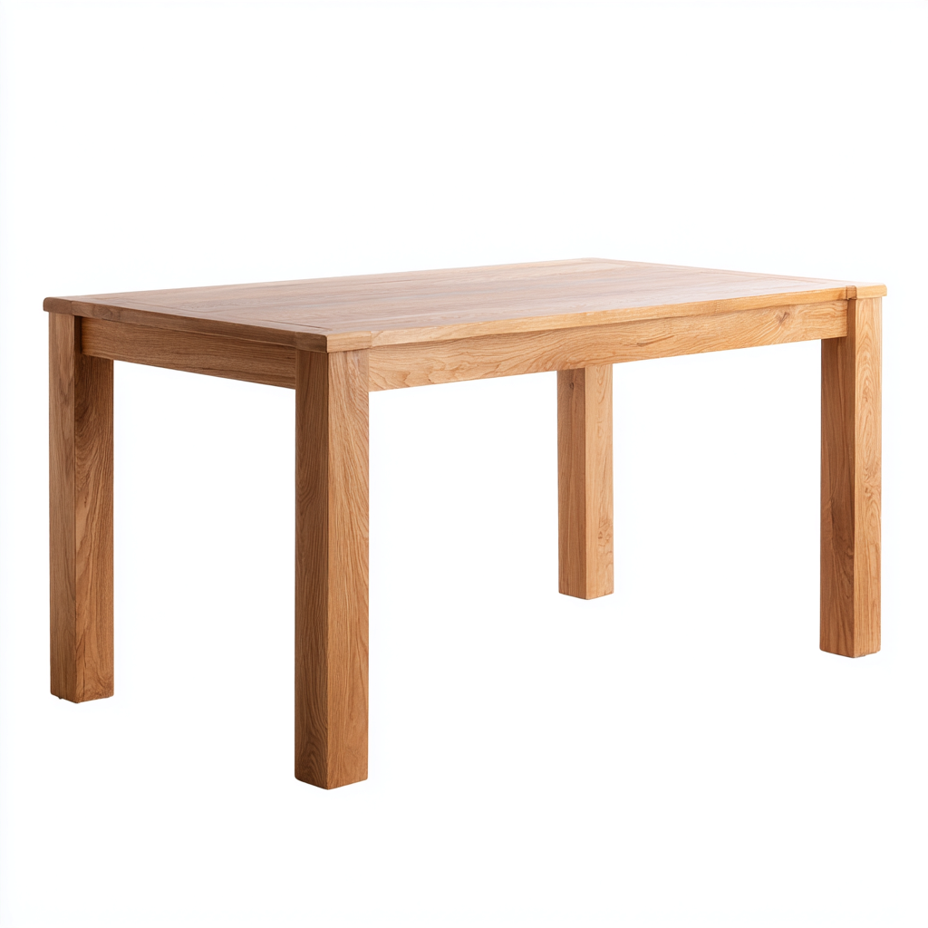 Tavolo da giardino in legno massello 150x85x75 cm - beige - design moderno-Hutete