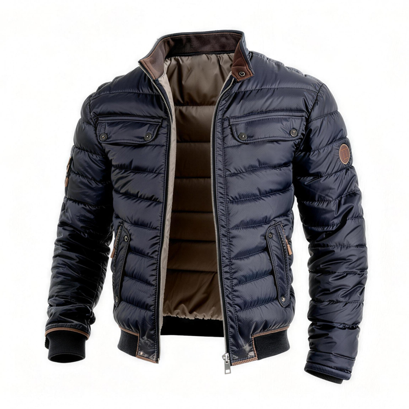 ⏰Promotion 50% OFF -Men’s Quilted Winter Puffer Jacket