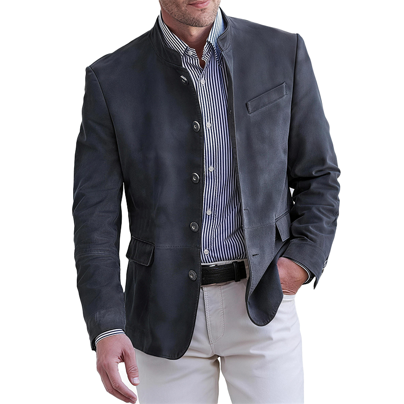 ⏰Promotion 50% OFF -New Men’s Vintage Suede Jacket 