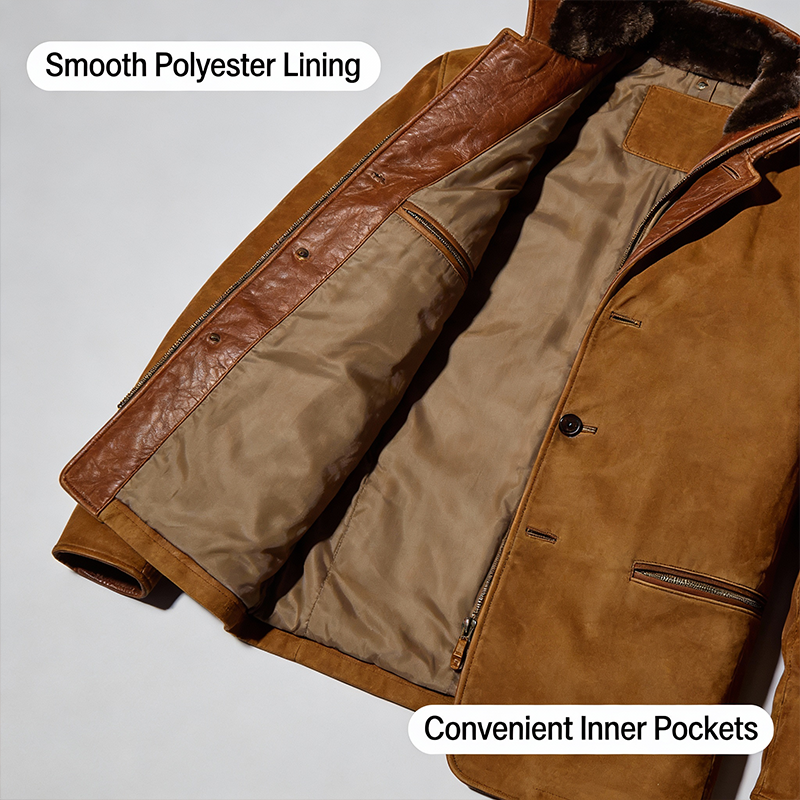 ⏰Promotion 50% OFF-Men’s Vintage Mid-Length Suede Jacket