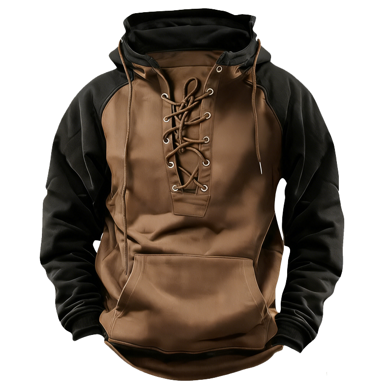 🎅 50% OFF | New Autumn/Winter Men's Solid Color Hooded Casual Sweatshirt