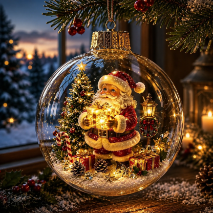 🔥 LIMITED-TIME 50% OFF — ✨🎄 Magical Light-Up Christmas Ornament