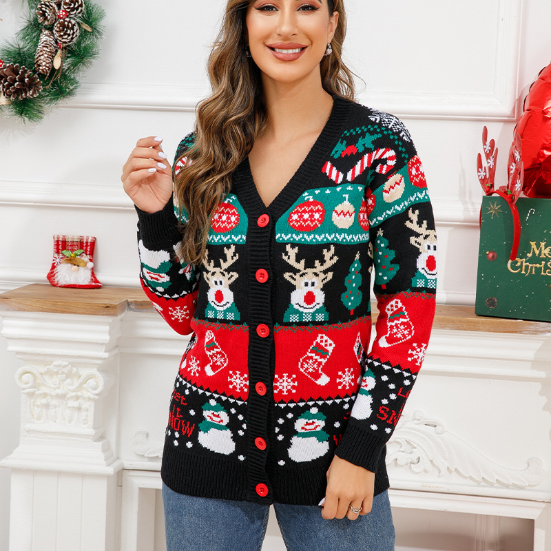 🎅50% Off | Women's Christmas Sweater, 100% Premium Wool High-Quality Knit