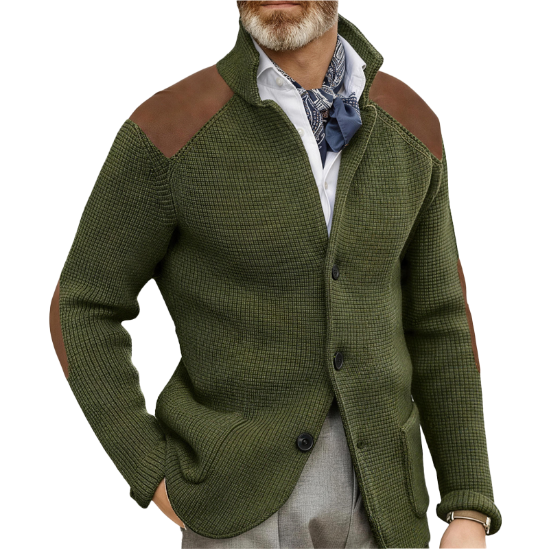 ⏰Promotion 50% OFF -Men’s Vintage Wool Knit Jacket
