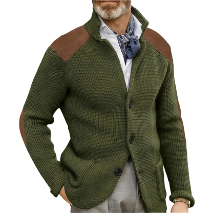 ⏰Promotion 50% OFF -Men’s Vintage Wool Knit Jacket