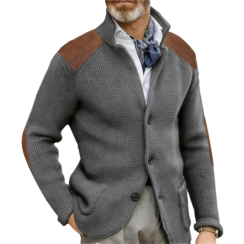 ⏰Promotion 50% OFF -Men’s Vintage Wool Knit Jacket
