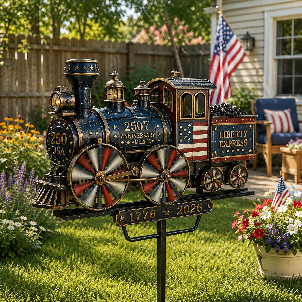 🔥Limited time 55% OFF🔥🚂2026 America 250th Anniversary Outdoor Patriotic Yard Decor