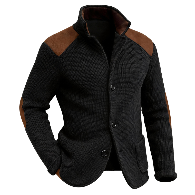 ⏰Promotion 50% OFF -Men’s Vintage Wool Knit Jacket