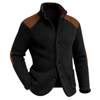 ⏰Promotion 50% OFF -Men’s Vintage Wool Knit Jacket