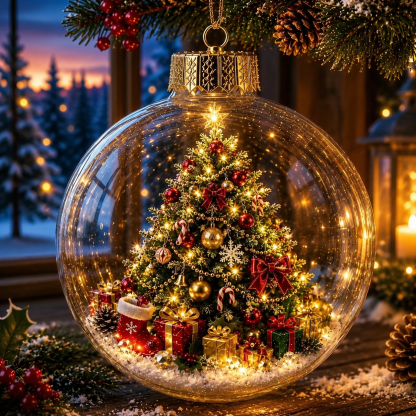 🔥 LIMITED-TIME 50% OFF — ✨🎄 Magical Light-Up Christmas Ornament