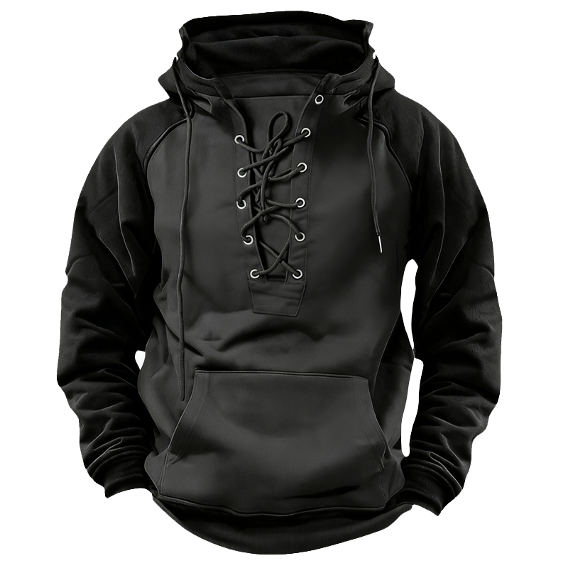 🎅 50% OFF | New Autumn/Winter Men's Solid Color Hooded Casual Sweatshirt