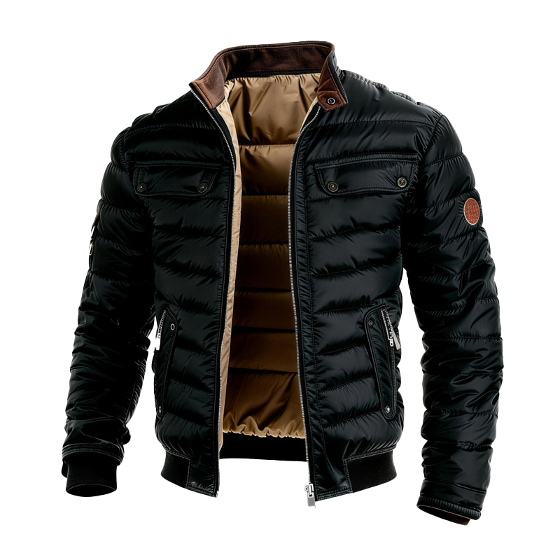 ⏰Promotion 50% OFF -Men’s Quilted Winter Puffer Jacket