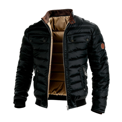 ⏰Promotion 50% OFF -Men’s Quilted Winter Puffer Jacket