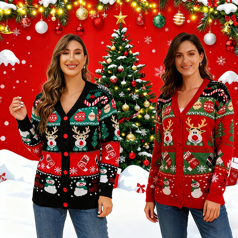 🎅50% Off | Women's Christmas Sweater, 100% Premium Wool High-Quality Knit