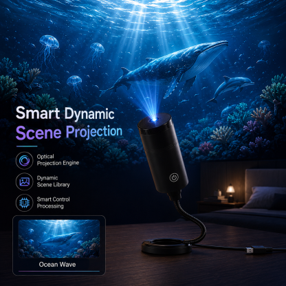 🌌✨5D Mini Galaxy Star Projector🧸