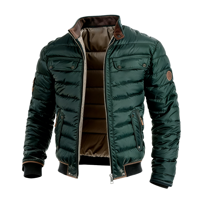 ⏰Promotion 50% OFF -Men’s Quilted Winter Puffer Jacket