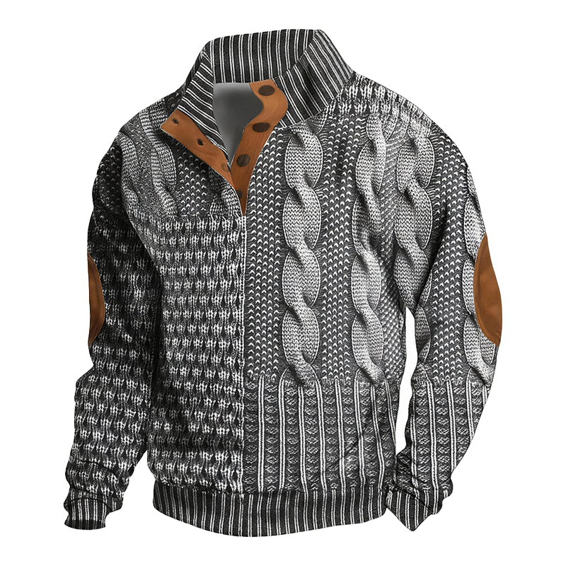 ⏰Promotion 50% OFF -Men’s Warm Comfortable Vintage Knit Sweater