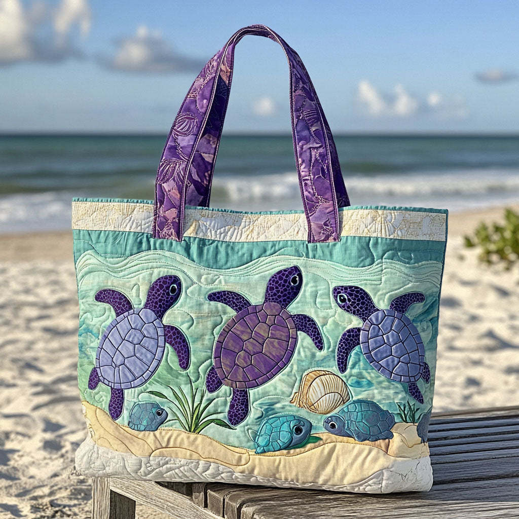 Saltwater Soul Quilted Tote Bag NCU0PT8319