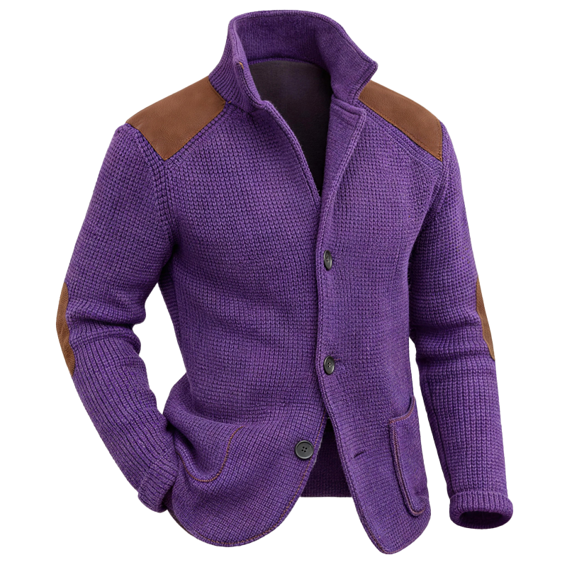 ⏰Promotion 50% OFF -Men’s Vintage Wool Knit Jacket