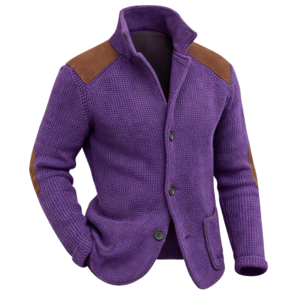 ⏰Promotion 50% OFF -Men’s Vintage Wool Knit Jacket