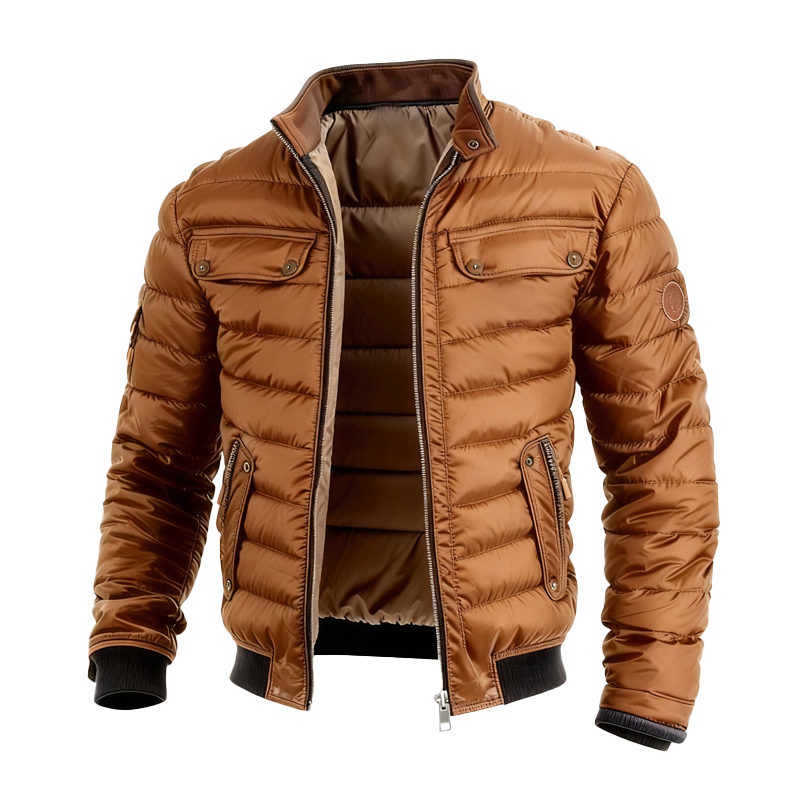 ⏰Promotion 50% OFF -Men’s Quilted Winter Puffer Jacket