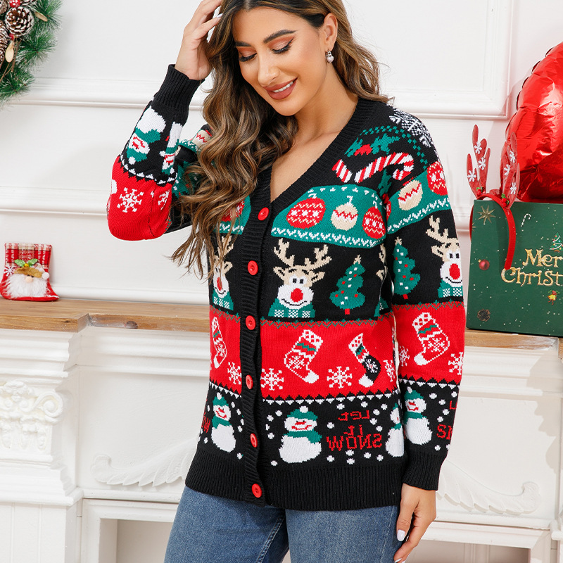 🎅50% Off | Women's Christmas Sweater, 100% Premium Wool High-Quality Knit