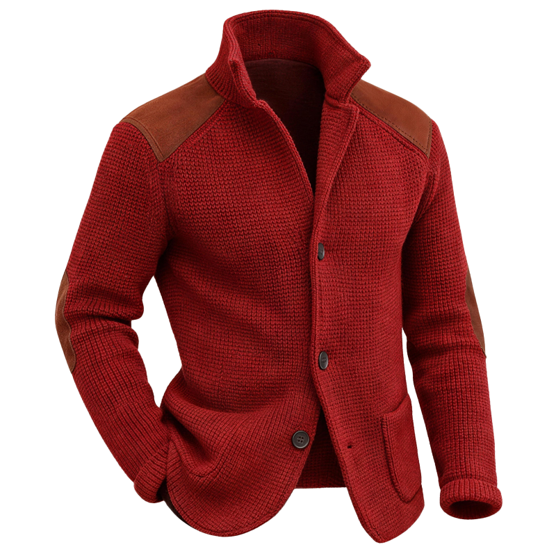 ⏰Promotion 50% OFF -Men’s Vintage Wool Knit Jacket