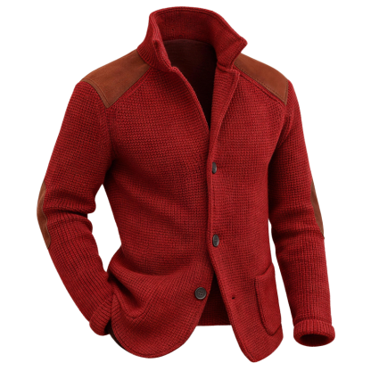⏰Promotion 50% OFF -Men’s Vintage Wool Knit Jacket