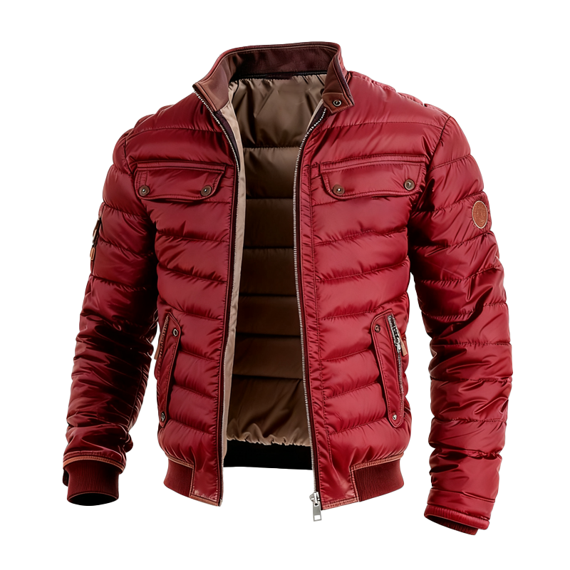 ⏰Promotion 50% OFF -Men’s Quilted Winter Puffer Jacket