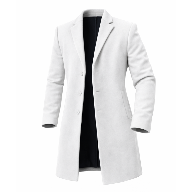 Men’s Premium Wool Blend Overcoat