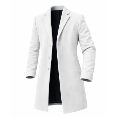 Men’s Premium Wool Blend Overcoat
