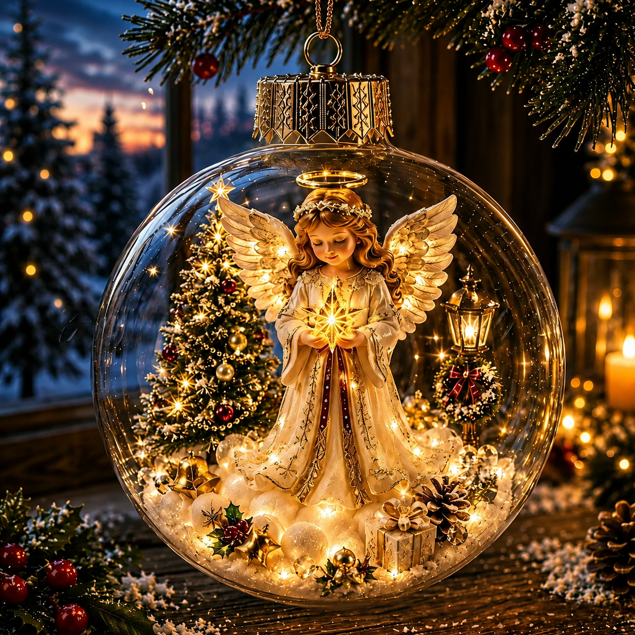🔥 LIMITED-TIME 50% OFF — ✨🎄 Magical Light-Up Christmas Ornament