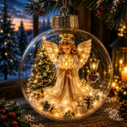 🔥 LIMITED-TIME 50% OFF — ✨🎄 Magical Light-Up Christmas Ornament
