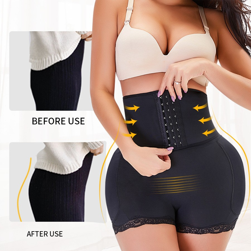 ⏰Promotion 50% OFF -Women’s tummy-control, butt-lifting shaping shorts with padding.
