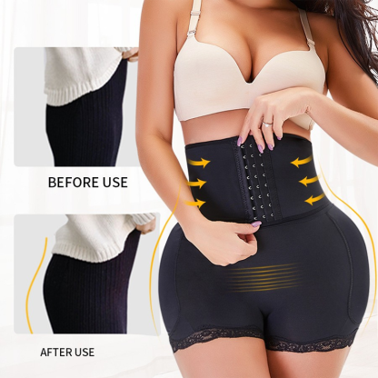 ⏰Promotion 50% OFF -Women’s tummy-control, butt-lifting shaping shorts with padding.