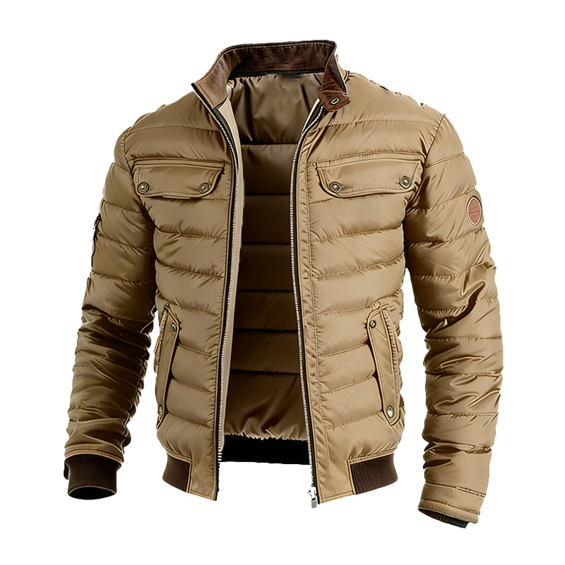⏰Promotion 50% OFF -Men’s Quilted Winter Puffer Jacket