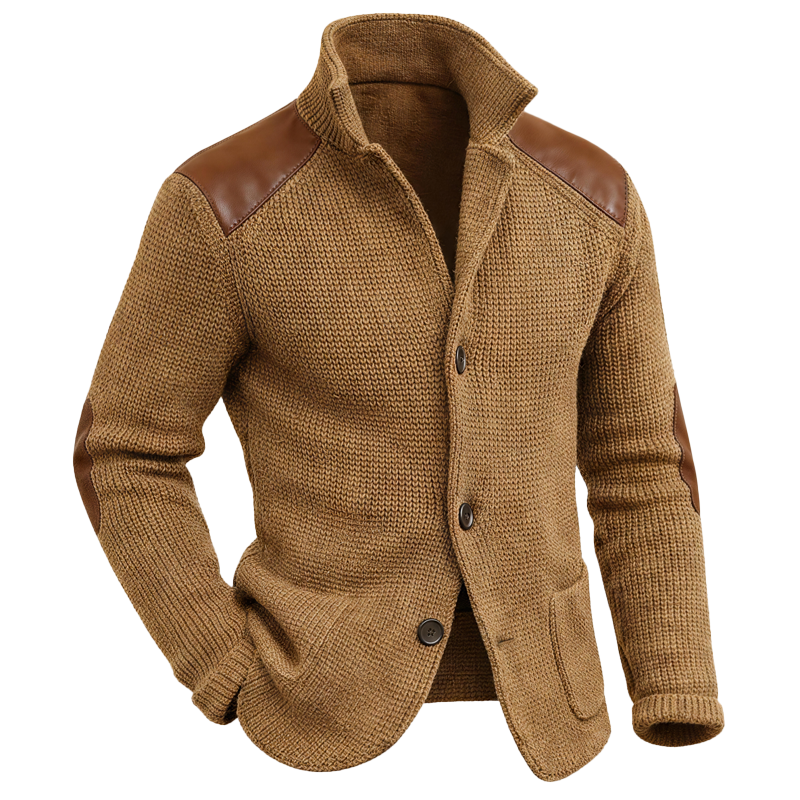 ⏰Promotion 50% OFF -Men’s Vintage Wool Knit Jacket