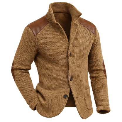 ⏰Promotion 50% OFF -Men’s Vintage Wool Knit Jacket