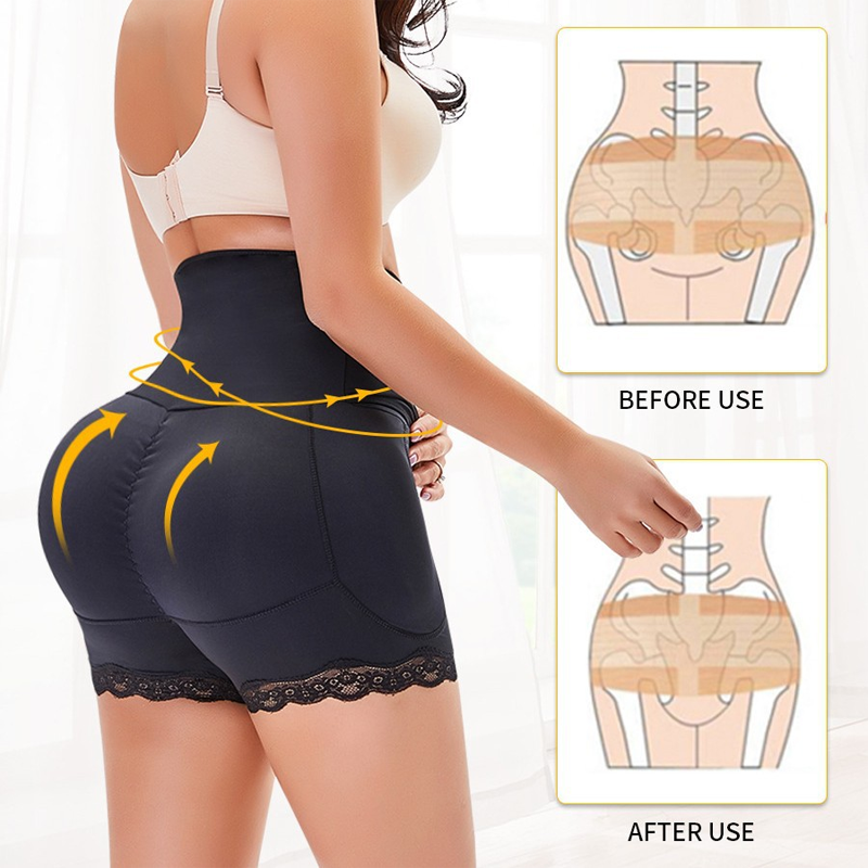 ⏰Promotion 50% OFF -Women’s tummy-control, butt-lifting shaping shorts with padding.