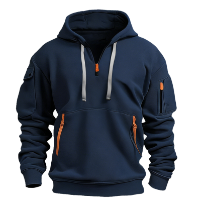 🎅50% Off | Men's Luxury Autumn/Winter Sports Suit - Premium Fabric Hoodie + Slim Fit Trousers