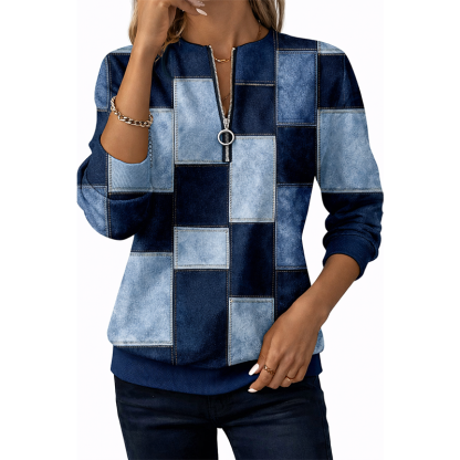 🎄Promotion 50% OFF -Women's new half-zip sweatshirt