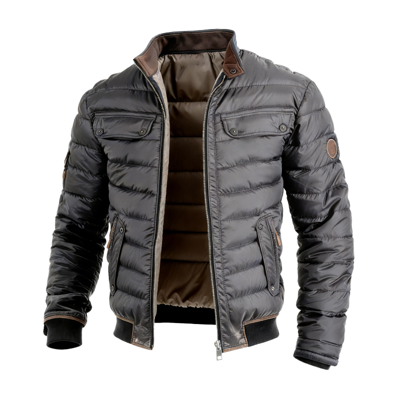 ⏰Promotion 50% OFF -Men’s Quilted Winter Puffer Jacket