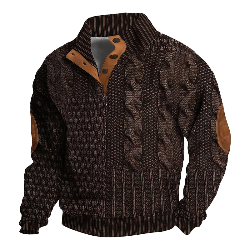 ⏰Promotion 50% OFF -Men’s Warm Comfortable Vintage Knit Sweater