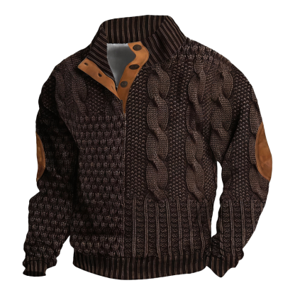 ⏰Promotion 50% OFF -Men’s Warm Comfortable Vintage Knit Sweater