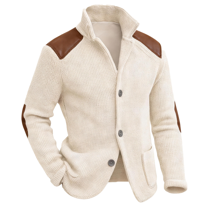 ⏰Promotion 50% OFF -Men’s Vintage Wool Knit Jacket