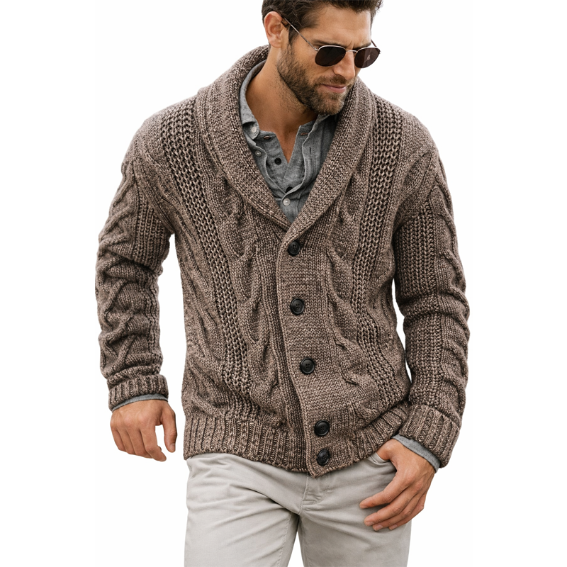 ⏰Promotion 50% OFF -Men’s Vintage Wool Knit Sweater 