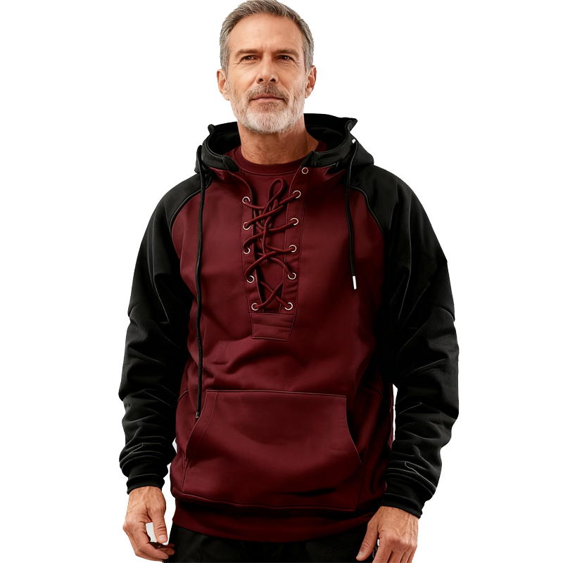 🎅 50% OFF | New Autumn/Winter Men's Solid Color Hooded Casual Sweatshirt