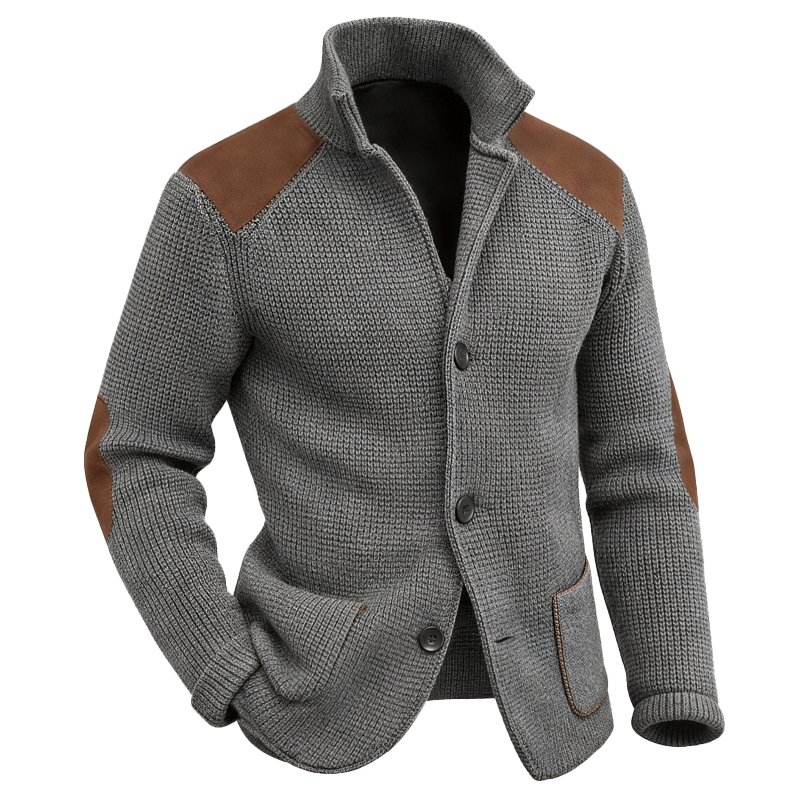 ⏰Promotion 50% OFF -Men’s Vintage Wool Knit Jacket