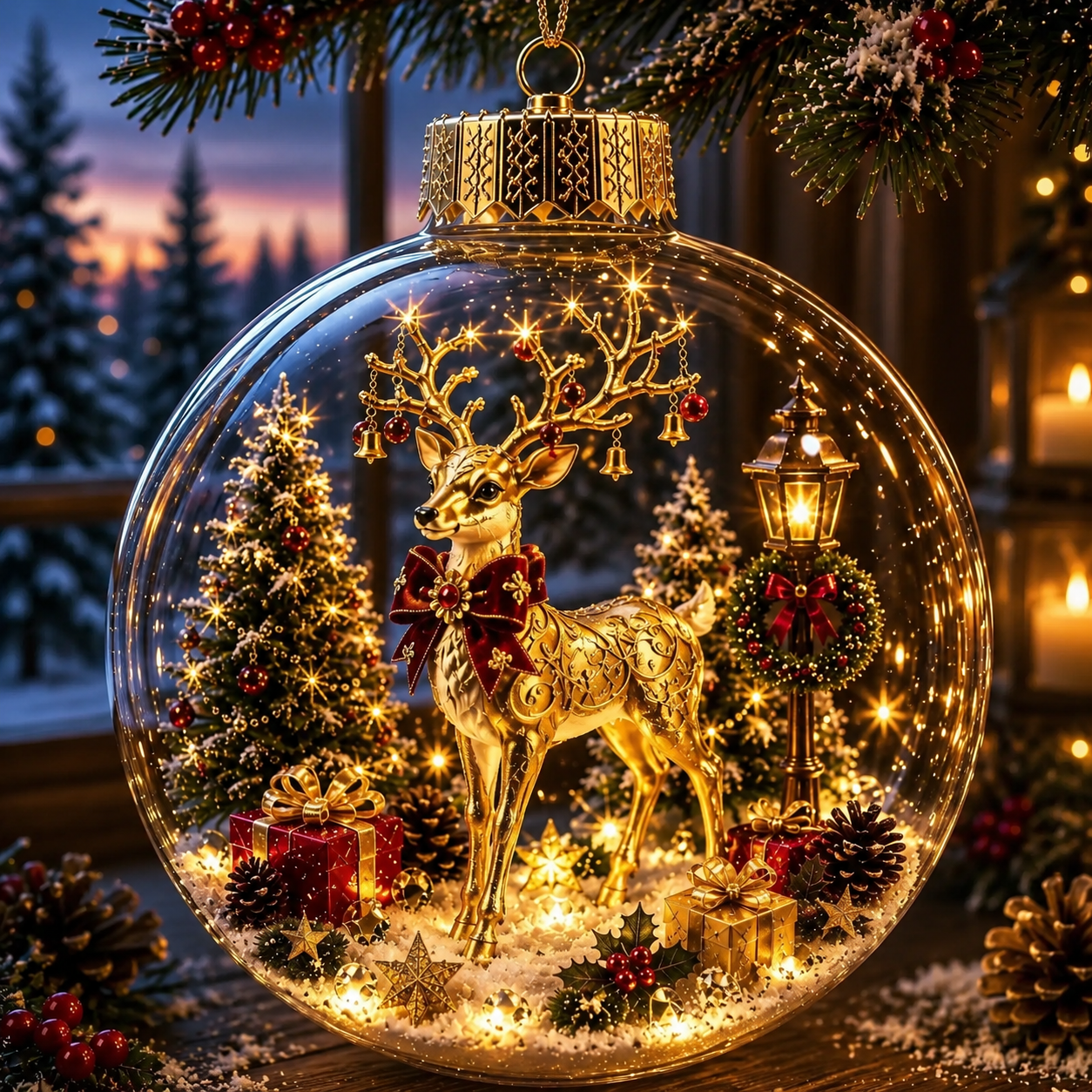 🔥 LIMITED-TIME 50% OFF — ✨🎄 Magical Light-Up Christmas Ornament